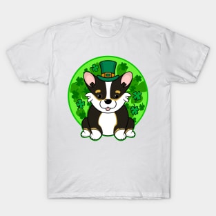 Corgi St Patricks Day T-Shirt